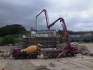 北浮田地区道路改良工事