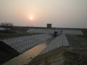 岩木川柏排水樋管新設工事