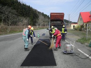 種里町柳田線外道路維持補修（管理）工事