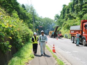 国道１０１号舗装補修工事