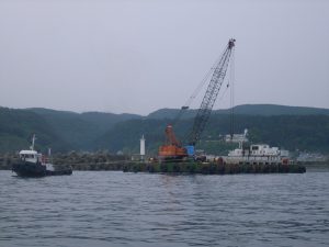 赤石・風合瀬地区（深浦）水産環境整備工事